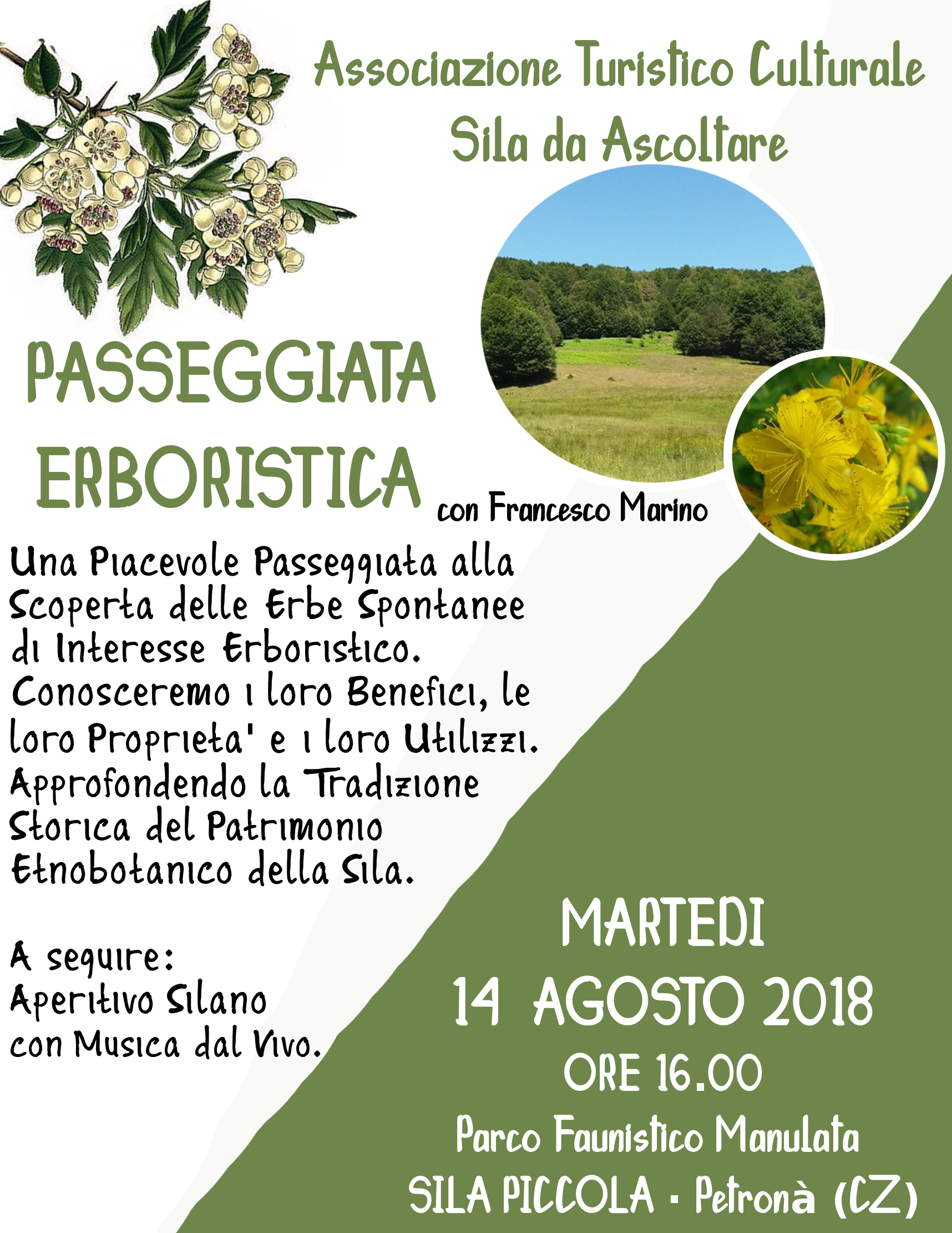 Passeggiata erboristica - Dott. Francesco Marino