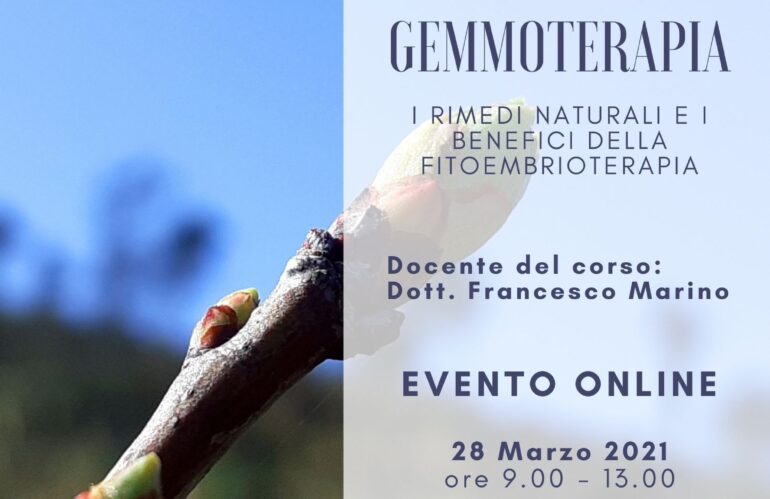 Corso di Gemmoterapia Online